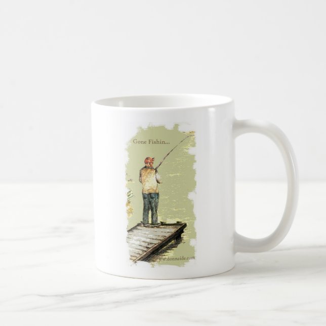 fishin ido…  Caneca de café (Direita)