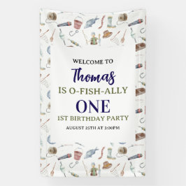 Fishing 1st Birthday | O-Fish-Ally One party