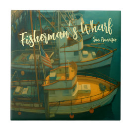 Fishing Fleet at Fisherman’s Wharf, San Francisco