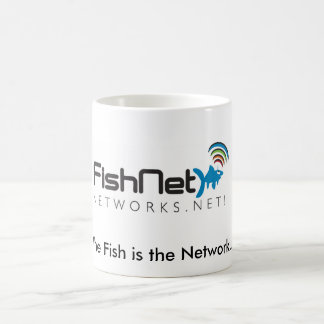 FishNet-NetWorks.Net! Caneca de café
