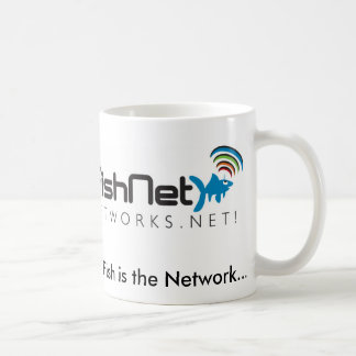 FishNet-NetWorks.Net! Caneca de café