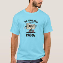 Fita Cassete Retro dos Anos 80 - Camiseta Unisex