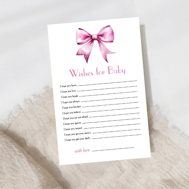 Fita de Arco rosa deseja jogos para bebês (Criador carregado)