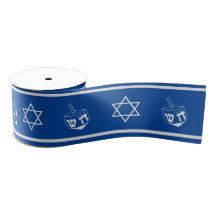 Fita de Hanukkah: Azul e Prata