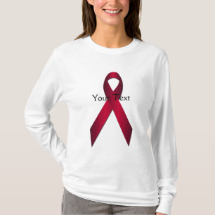 Fita de Sensibilização para o Cranberry Camiseta