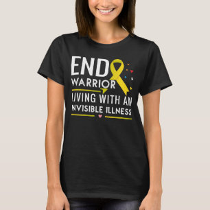 Fita março do amarelo da camisa da consciência d