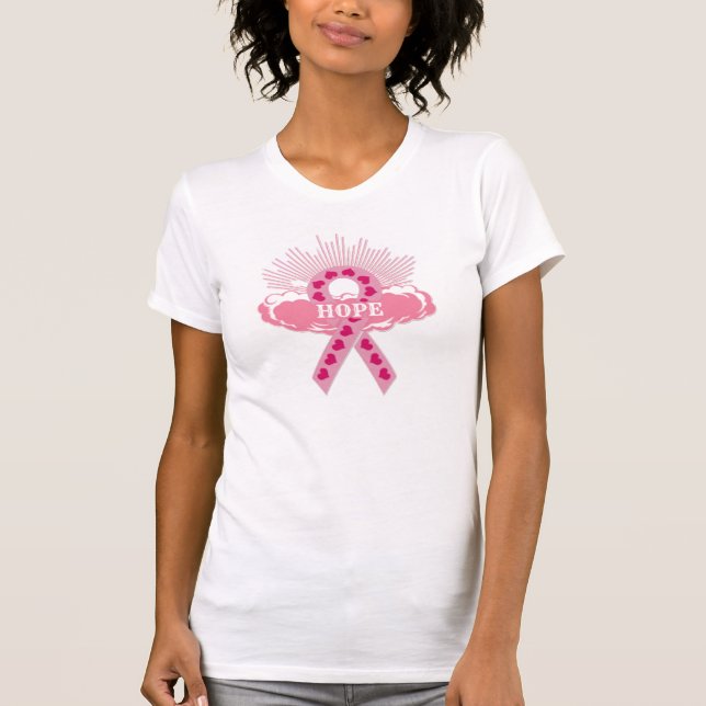 Fita Rosa Da Camisa De Esperança (Frente)