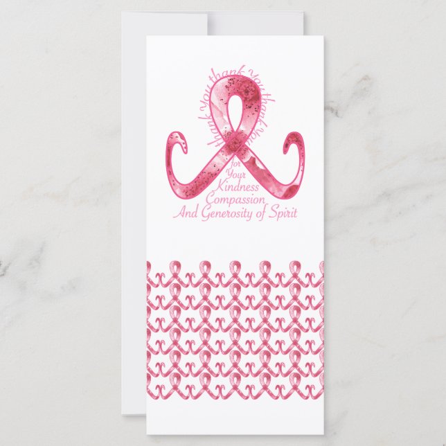 Fita Rosa Obrigado (Frente)