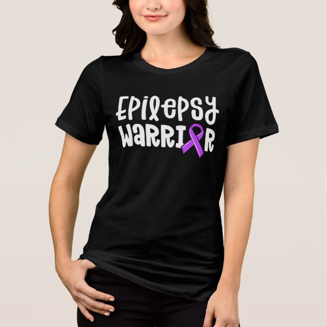 Fita Roxa Guerreira da Epilepsia (Frente)