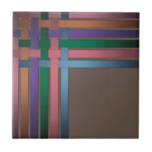 Fitas de abstrato sem costura com fita de seda