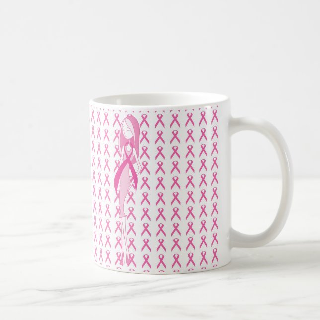 Fitas de caneca de sensibilização para o Cancer da (Direita)