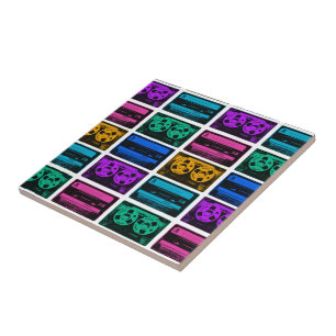Fitas de Cassete Coloridas Retroativas