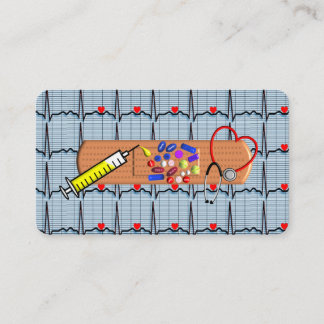 Fitas de ECG para Cartões de visitas Médicos