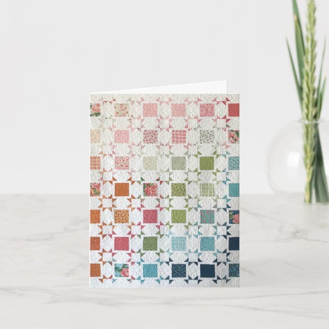 Fitas e Rosas Inclinação de Cartão de Saudação Per (Frente)