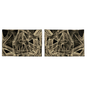 Fitas encurvadas beges, em contraste com a linha g