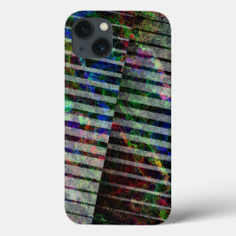 Fitas estranhas e arranhões coloridos, com recorte