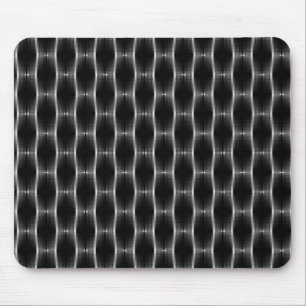 Fitas metálicas Mousepad do negro como o azeviche