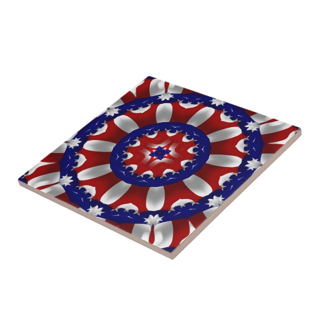 Fitas Patrióticas EUA Kaleidoscópio (Lateral)