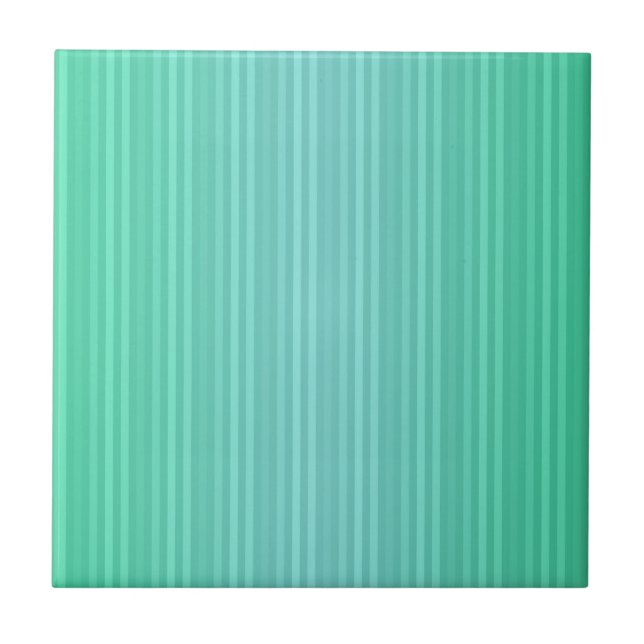 Fitas Verticais Aquamarine Azul Teal Verde (Frente)