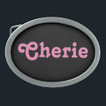 Fivela de cinto Cherie<br><div class="desc">Fivela de cinto Cherie</div>