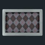 Fivela do Cinturão de Argyle da Cinza Retroativa<br><div class="desc">O design é da arte original.</div>