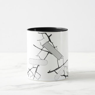 Fixo ele! Caneca rachada