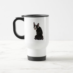Fiz eu faço essa caneca de viagem do cão de Bost