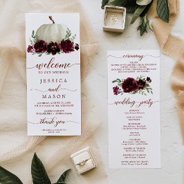 Fizemos A Queda Do Pumpkin Do Programa Burgundy