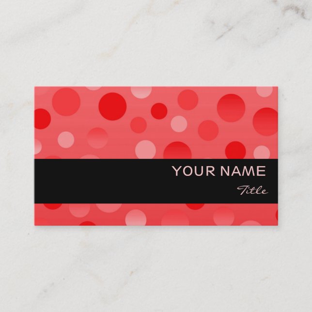 Fizz modelo de cartão de negócios de amora-framboe (Frente)