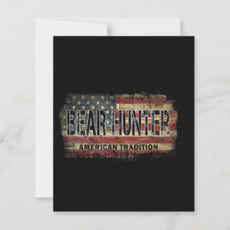 Flag Bear Hunter americano