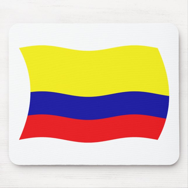 Flag Mousepad da Colômbia (Frente)