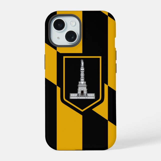 Flag of Baltimore, Maryland Case-Mate capas de iph (Verso)