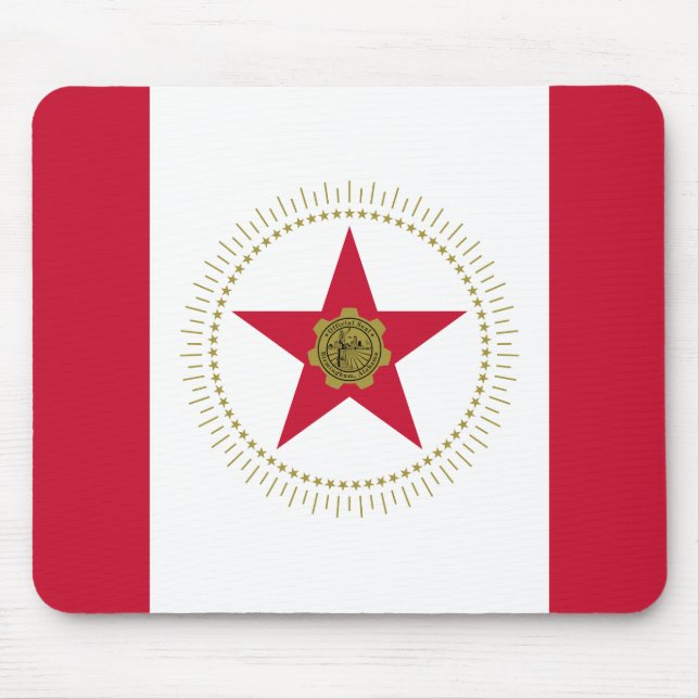 Flag of Birmingham, Alabama Mouse Pad (Frente)