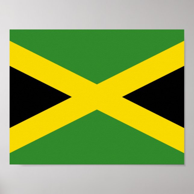 Flag of Jamaica Poster (Frente)