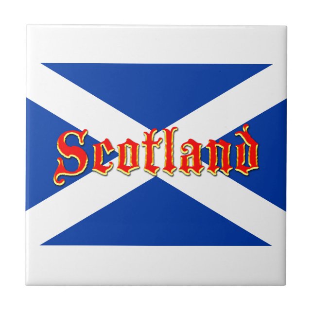 Flag of Scotland Saltyre - High Quality Image (Frente)