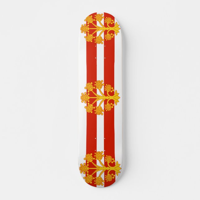 Flag of Westmorland Skateboard (Frente)
