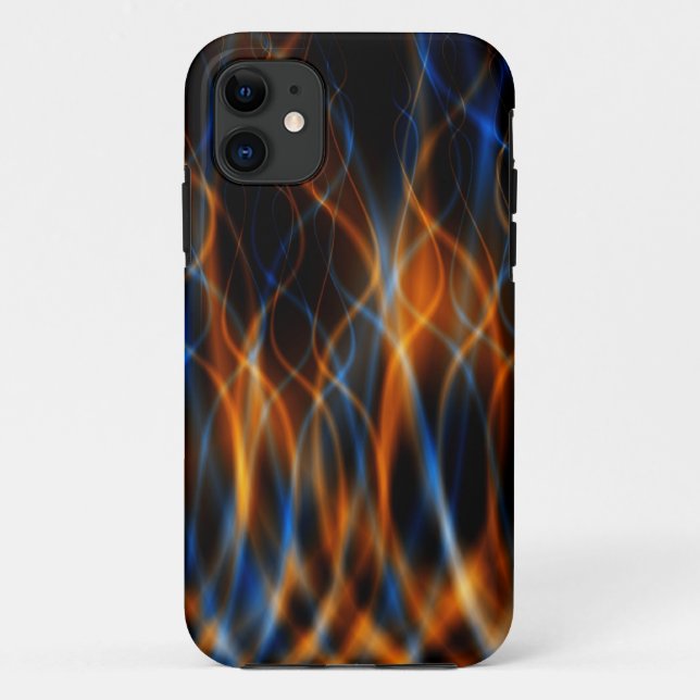 Flame Fractal capas de iphone (Verso)