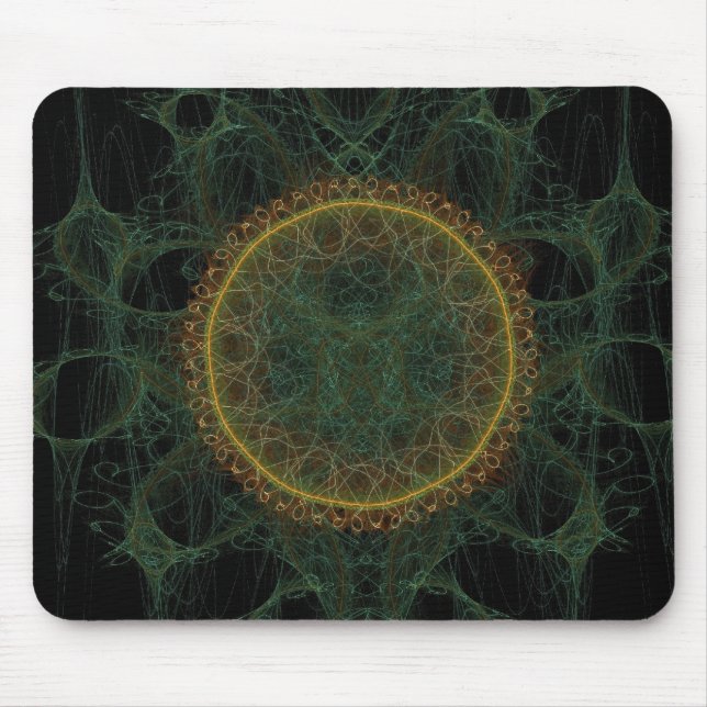 Flame Fractal Mousepad (Frente)