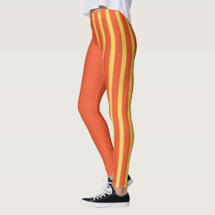 Flame & Primrose Calças Leggings Amarelo Jester