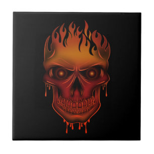 Flame Skull