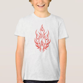 Flame Spirit Face | Tribal Fire Silhouette Art