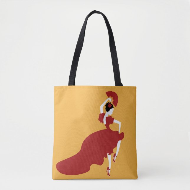 Flamenco Dancer Tote Bag (Frente)