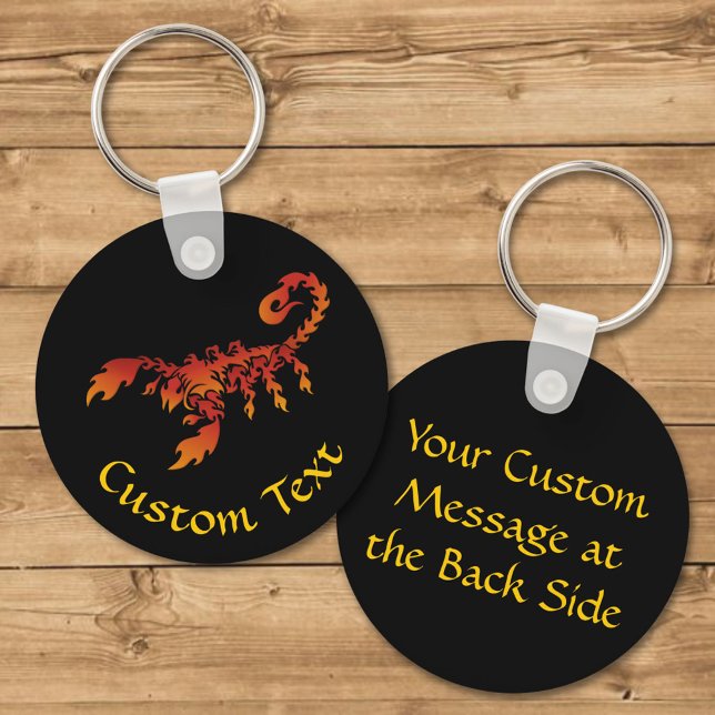 Flames Scorpion Chaveiro (Criador carregado)