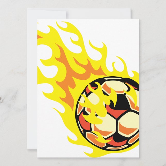 Flamin' Soccer Ball (Frente)