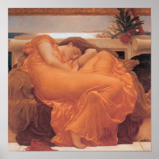 Flaming June - 1895 - Poster (Frente)