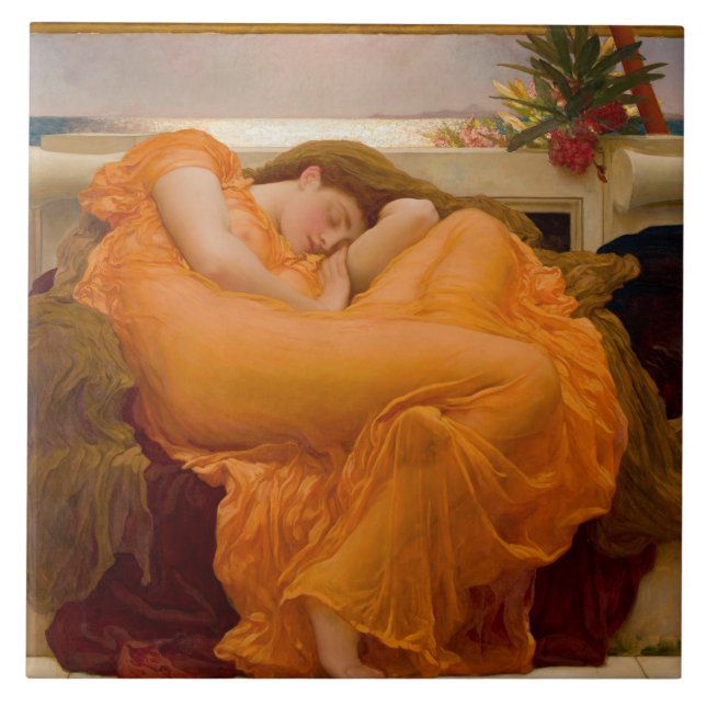 Flaming June (por Frederic Leighton) (Frente)