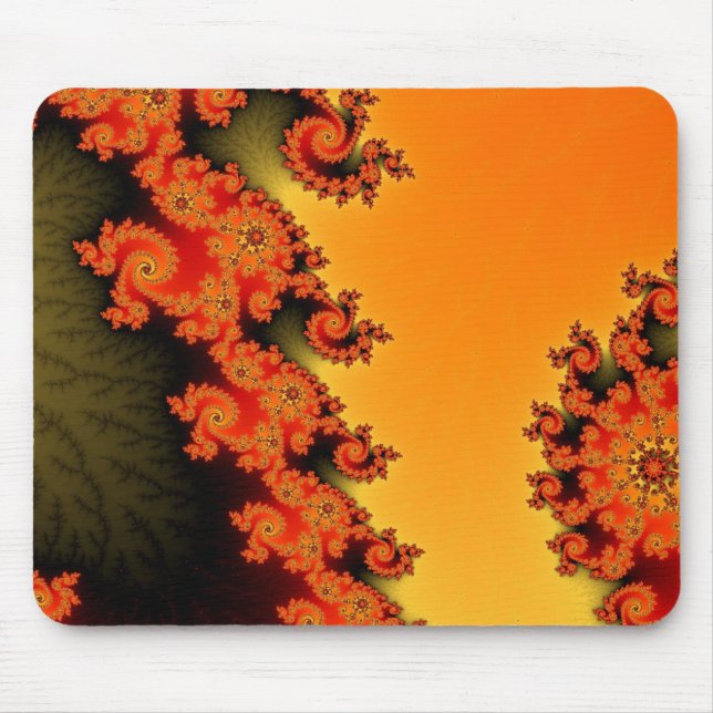 Flaming Lines Mousepad (Frente)
