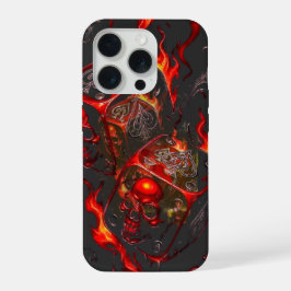 Flaming Skull Dice - High Stakes Rebel Graphic