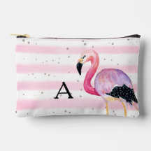 Flamingo Bonito Monograma Cor de Água Cuja Gama É 