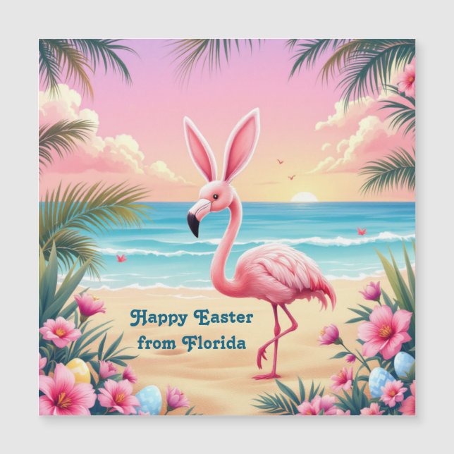 Flamingo Bunny Orelhas Holi (Frente)